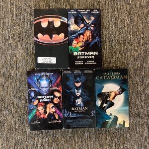 Batman bundle vhs tapes